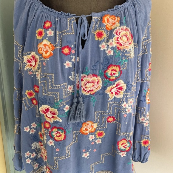 Lovely tunic 100 % Rayon, long sleeve - Picture 7 of 8